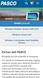 Mobile Screenshot of pasco.com